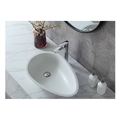 Chậu rửa Lavabo đạt bàn Clara CB-1157 (màu trắng)