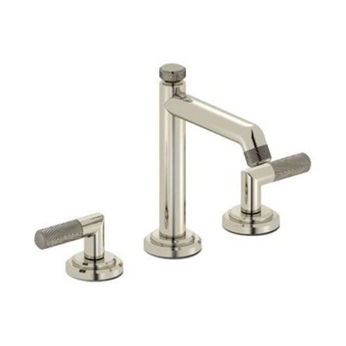 Vòi chậu rửa mặt 3 chân cổ cao màu nickel Kallista P24900-ADW-AD