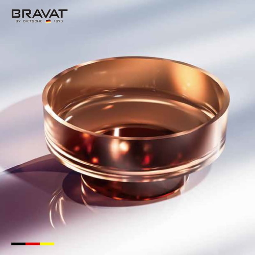Chậu rửa mặt đặt bàn cao cấp BRAVAT X22102Y