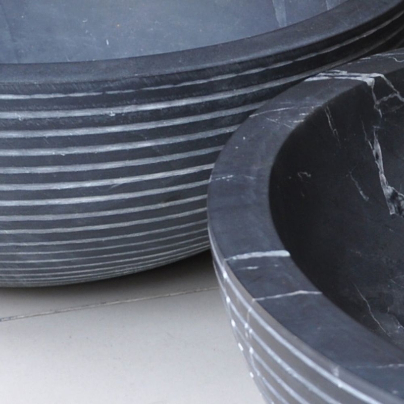 Chậu lavabo bằng đá tự nhiên Kanly R12VL