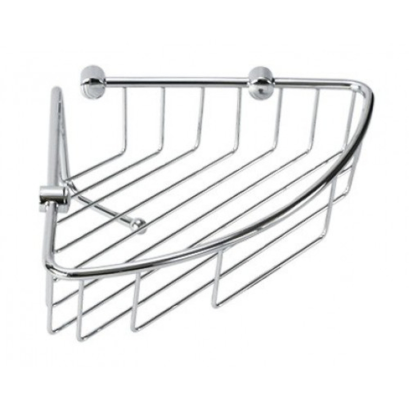Kệ góc để đồ bằng đồng mạ chrome Kanly CHK28