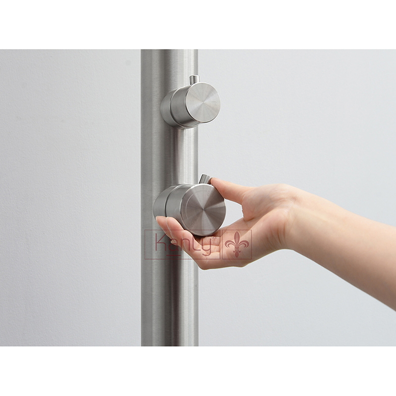 Sen cây tắm đứng nóng lạnh đặt sàn ngoài trời Kanly KLS9007