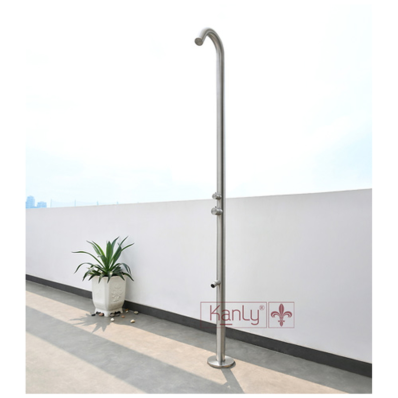 Sen cây tắm đứng nóng lạnh đặt sàn ngoài trời Kanly KLS9015