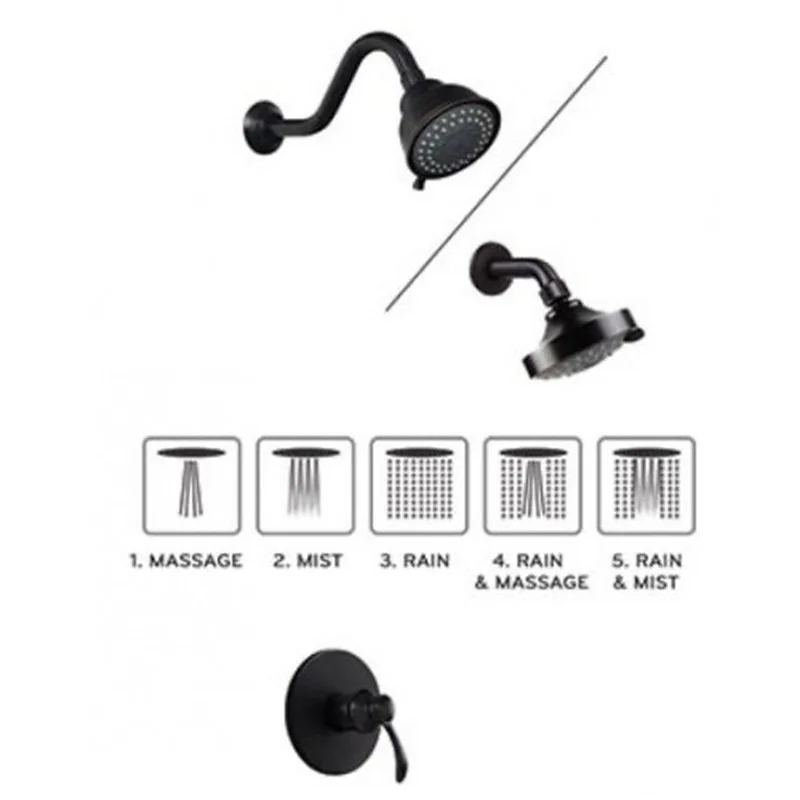 Sen tắm âm tường nóng lạnh bằng đồng Kanly GCS77B 