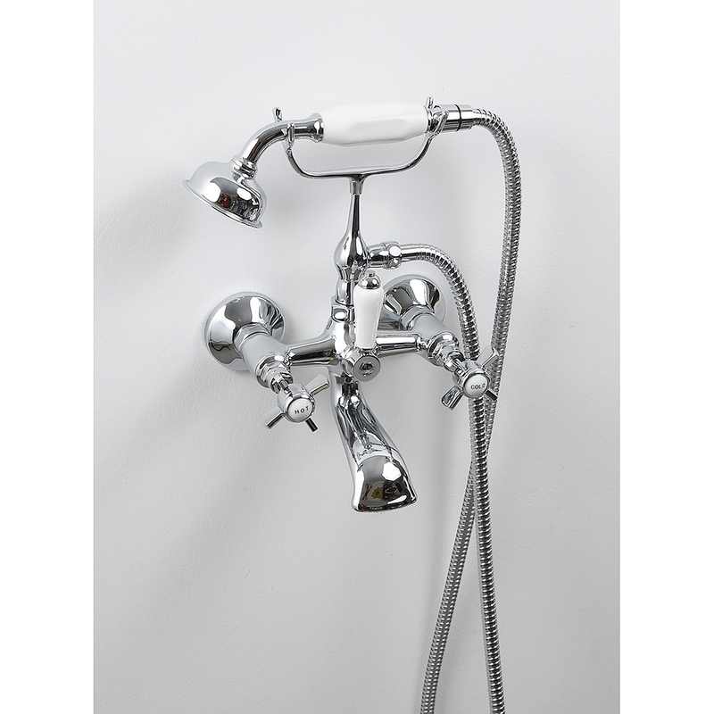 Sen tắm lạnh bằng đồng mạ chrome Kanly CHS02