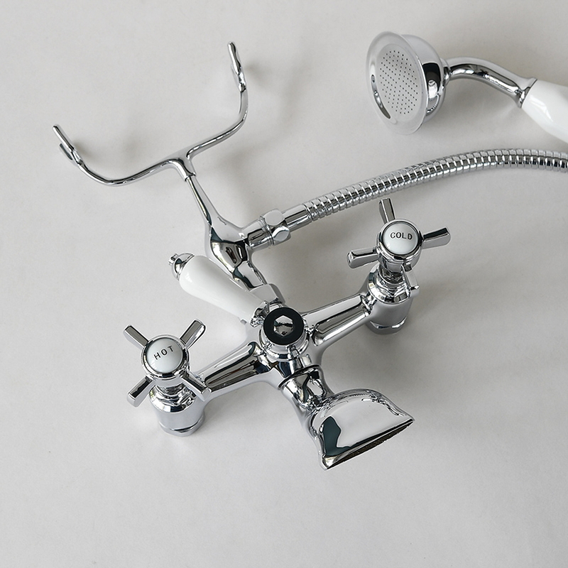 Sen tắm lạnh bằng đồng mạ chrome Kanly CHS02
