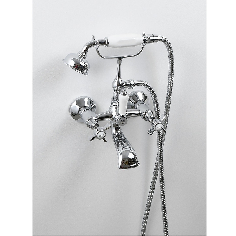Sen tắm lạnh bằng đồng mạ chrome Kanly CHS02
