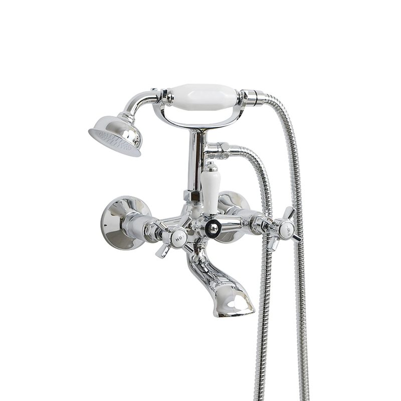 Sen tắm lạnh bằng đồng mạ chrome Kanly CHS02