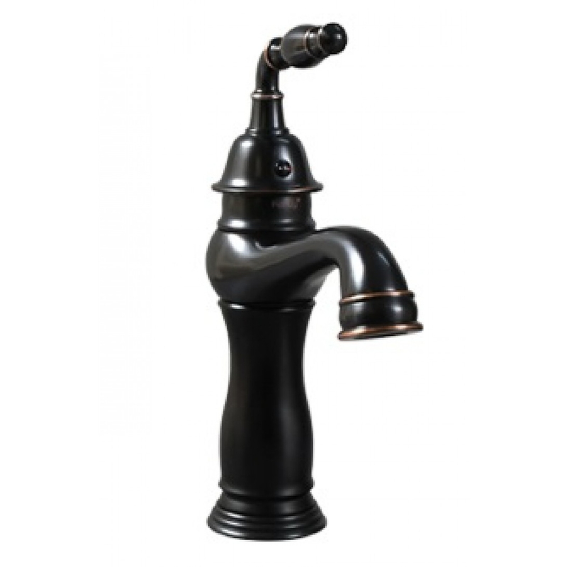 Vòi lavabo nóng lạnh màu đen Kanly GCV14B 