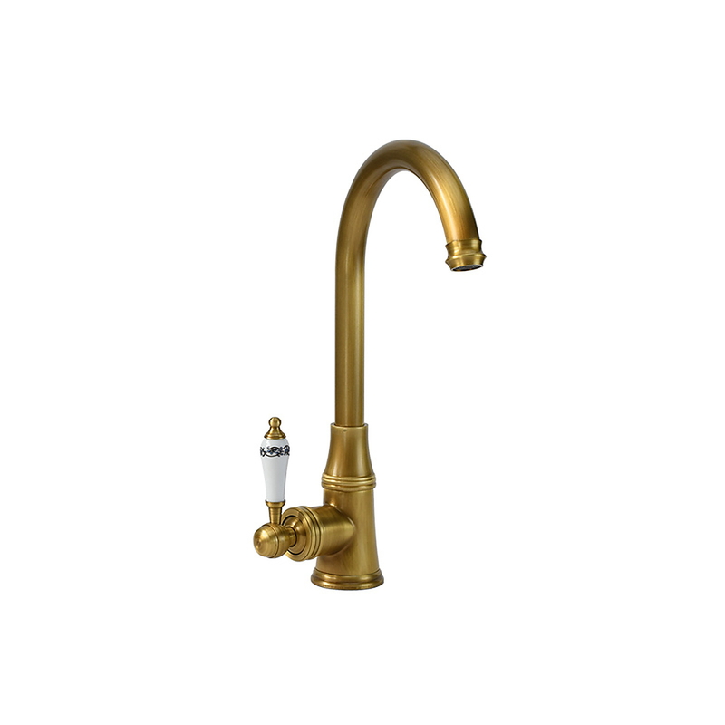 Vòi rửa bát nóng lạnh đồng cổ điển Kanly GCC07