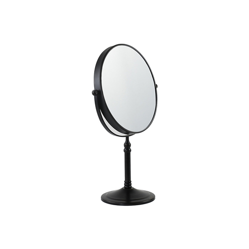 Gương 2 mặt mini để bàn màu đen Kanly GCK19B