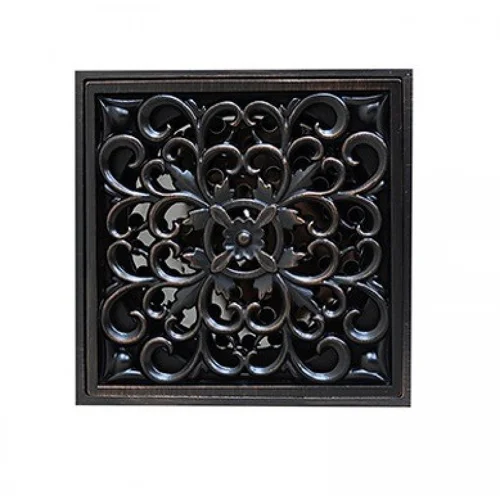 Phễu Thoát Sàn Hoa Văn Bằng Đồng KANLY GCP01B