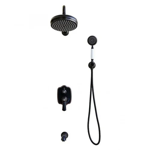 Sen tắm âm tường nóng lạnh bằng đồng Kanly GCS78B 