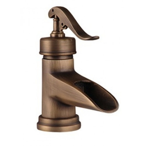 Vòi lavabo nóng lạnh bằng đồng cổ điển Kanly GCV04