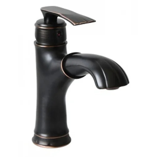 Vòi lavabo nóng lạnh có rút dây màu đen Kanly GCV42B 
