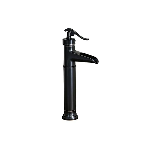 Vòi lavabo nóng lạnh màu đen Kanly GCA04B 