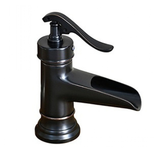 Vòi lavabo nóng lạnh màu đen Kanly GCV04B 