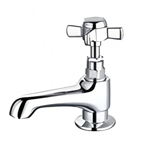 Vòi nước lạnh bằng đồng gắn tường mạ chrome Kanly CHV109 