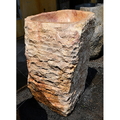 Chậu lavabo chân đứng marble tự nhiên Kanly MAR84i