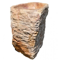 Chậu lavabo chân đứng marble tự nhiên Kanly MAR84i