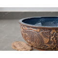 Chậu lavabo mỹ thuật bằng gốm sứ Kanly SU115