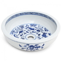 Chậu lavabo mỹ thuật bằng sứ Kanly SU119