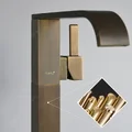 Sen bồn tắm nóng lạnh đặt sàn bằng đồng cổ điển Kanly GCAH7 