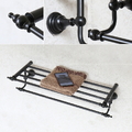 Thanh vắt khăn đôi bằng đồng màu đen Kanly GCK13B 