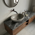 Vòi chậu lavabo lạnh gắn tường Kanly GCT11B