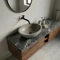Vòi chậu lavabo lạnh gắn tường Kanly GCT11B
