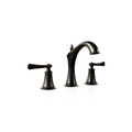 Vòi lavabo 3 lỗ nóng lạnh màu đen Kanly GCB02B 