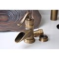 Vòi lavabo nóng lạnh bằng đồng cổ điển Kanly GCV04