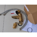 Vòi lavabo nóng lạnh bằng đồng cổ điển Kanly GCV04