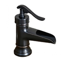 Vòi lavabo nóng lạnh màu đen Kanly GCV04B 