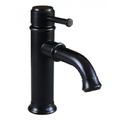 Vòi lavabo nóng lạnh màu đen Kanly GCV20B 