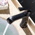 Vòi lavabo nóng lạnh màu đen Kanly GCV41B 