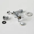 Vòi nước lạnh bằng đồng gắn tường mạ chrome Kanly CHT01 