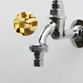 Vòi nước lạnh bằng đồng gắn tường mạ chrome Kanly CHT01 