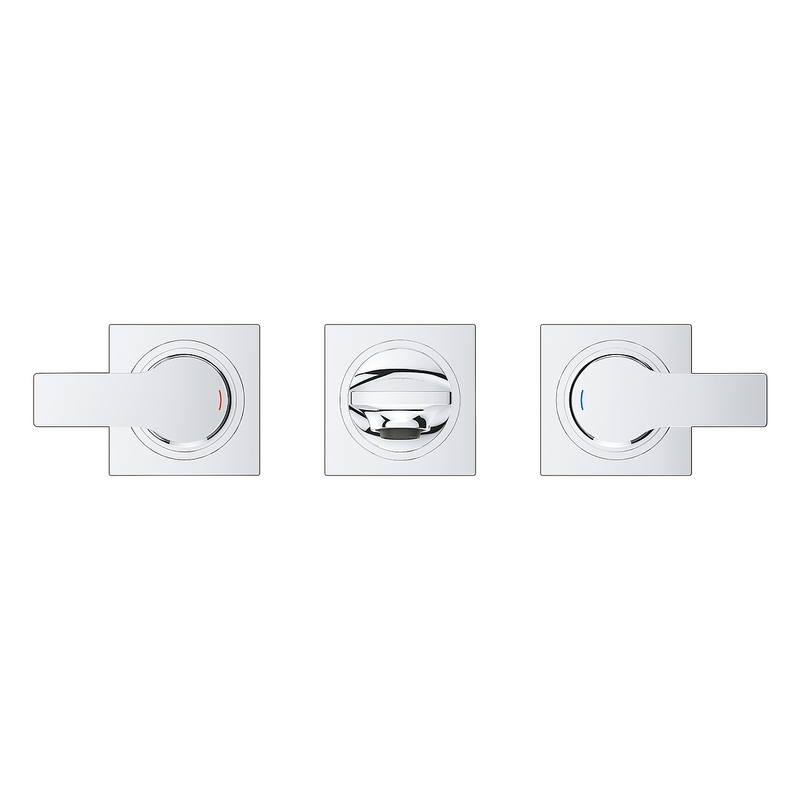 Vòi Chậu Lavabo Nóng Lạnh Gắn Tường Đức Grohe 20189002