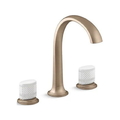 Vòi chậu lavabo 3 chân cổ vòm Kallista P25057-CMC-BCH