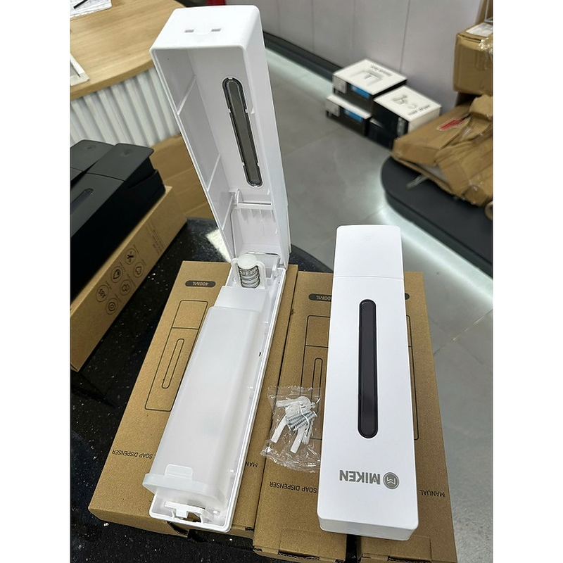Hộp xịt xà phòng Miken MKH-F7022W-New
