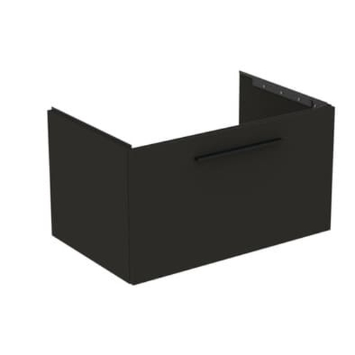 Tủ Lavabo màu xám carbon 1 ngăn kéo Ideal Standard T5271NV