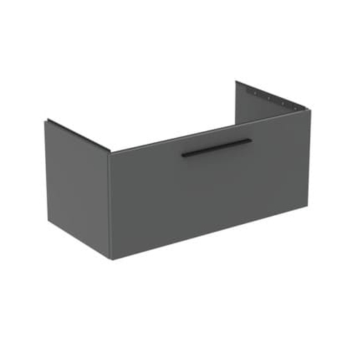 Tủ Lavabo màu xám thạch anh 1 ngăn kéo Ideal Standard T5275NG