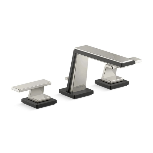 Vòi chậu rửa mặt màu nickel Kallista P26000-BLV-AD