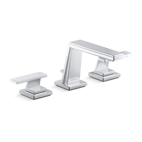 Vòi bồn tắm nóng lạnh màu chrome Kallista P26002-LV-CP