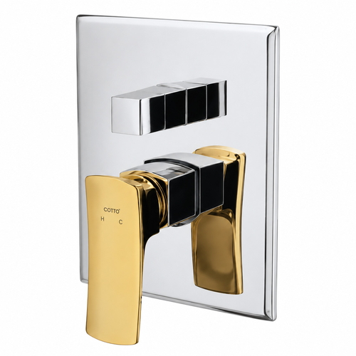 Mặt nạ sen tắm âm tường COTTO CT2255A#CG