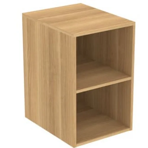 Tủ kệ mở treo tường màu gỗ sồi tự nhiên Ideal Standard i.life B T5267NX