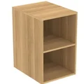 Tủ kệ mở treo tường màu gỗ sồi tự nhiên Ideal Standard i.life B T5267NX