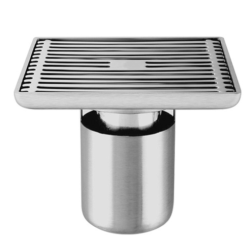 Ga thoát sàn màu inox chải EcoBath EC1067B