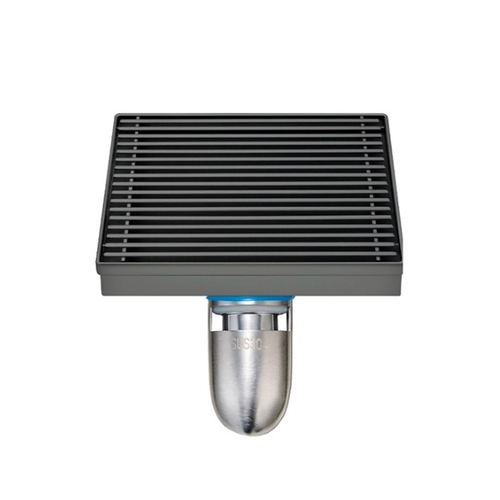 Ga thoát sàn inox màu đen EcoBath EC1069MB 